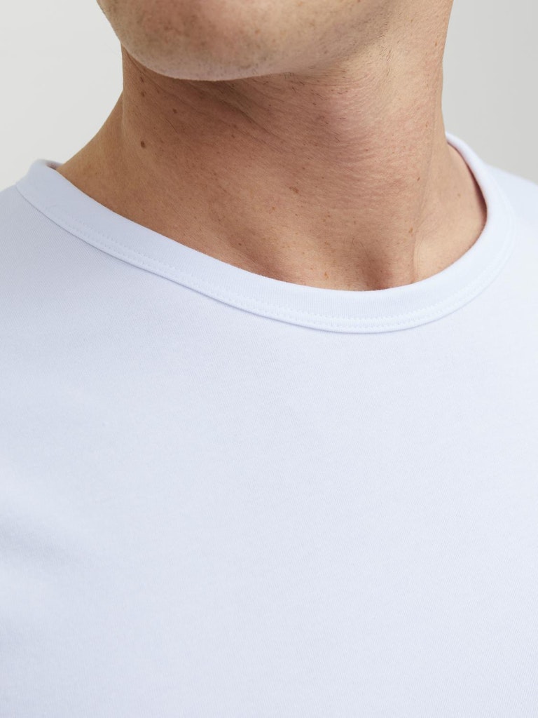 Jack & Jones Herren T-Shirts kurz Opt White