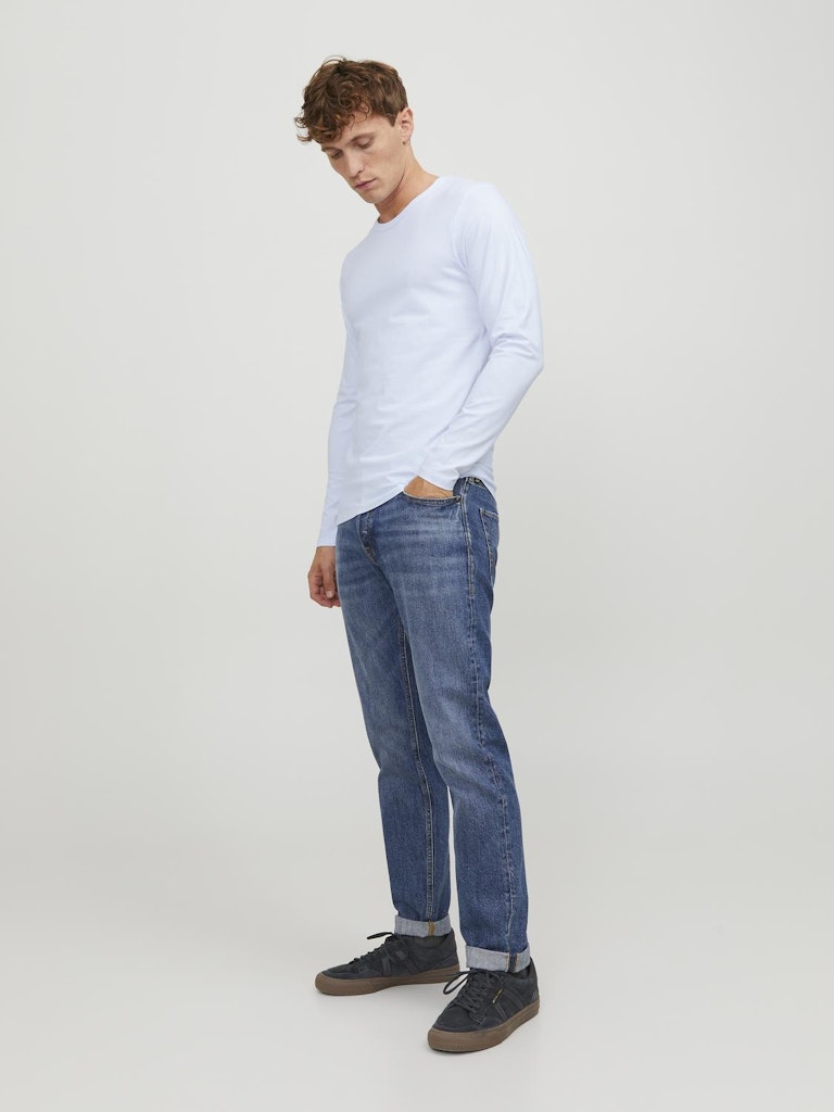 Jack & Jones Herren T-Shirts kurz Opt White
