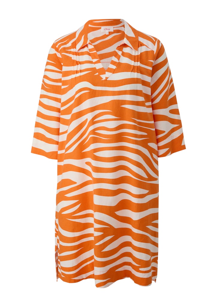 S. Oliver red Damen Kleider Orange