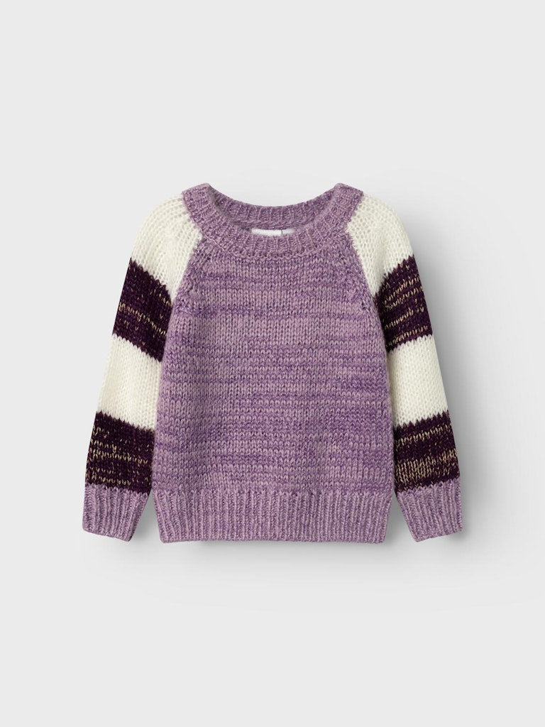 Name it Mädchen Pullover & Strickjacken Lavender Mist