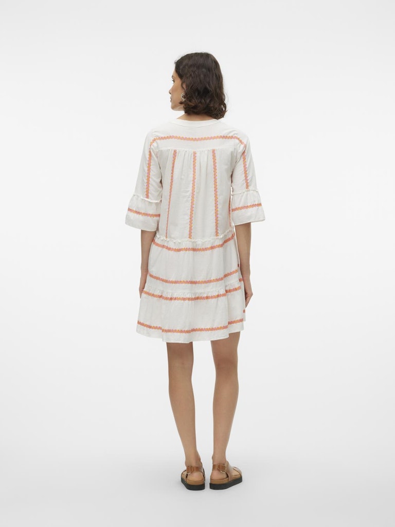 Vero Moda Damen Kleider Snow White/Pink