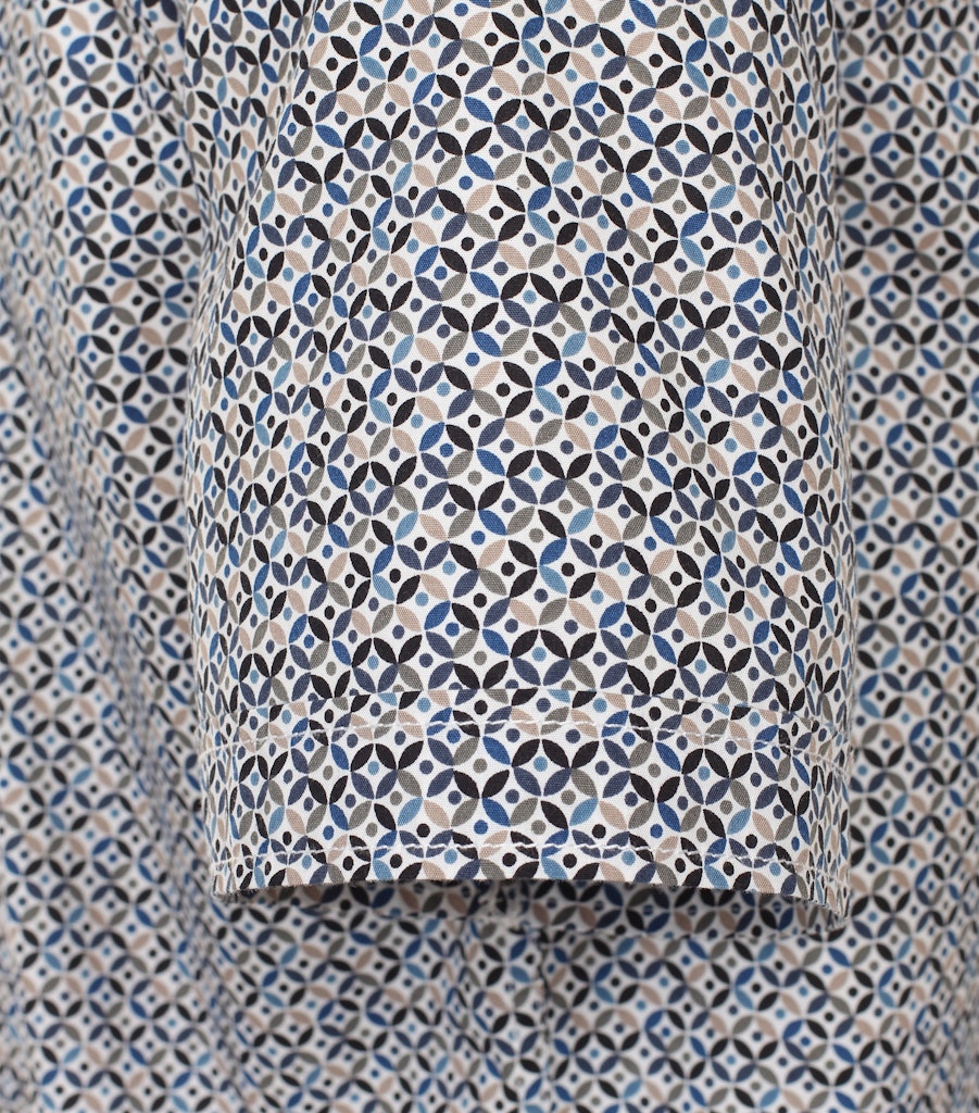 Casa Moda Herren Hemden kurz  Blau
