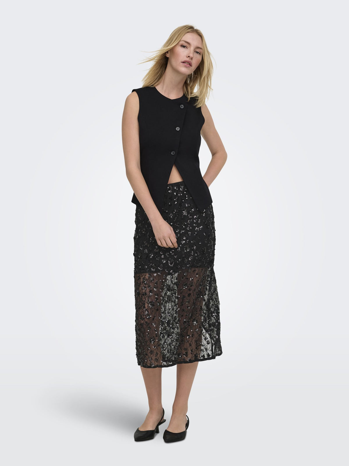 Only Damen Rock Black/Black Seq