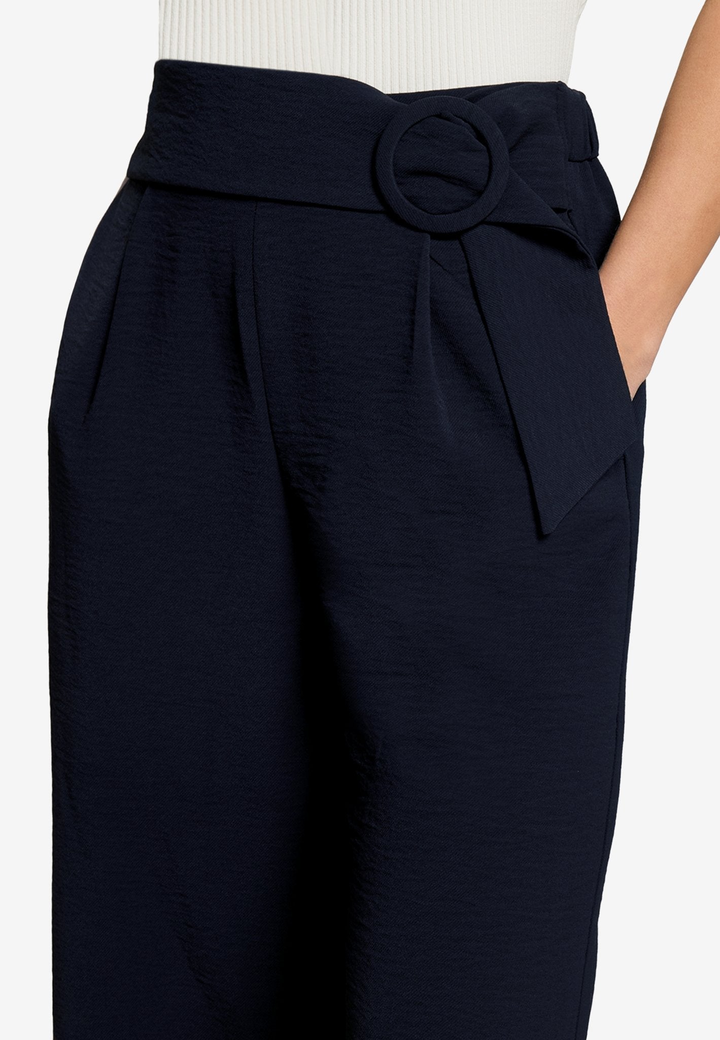 Zero Damen Hosen Black Beauty