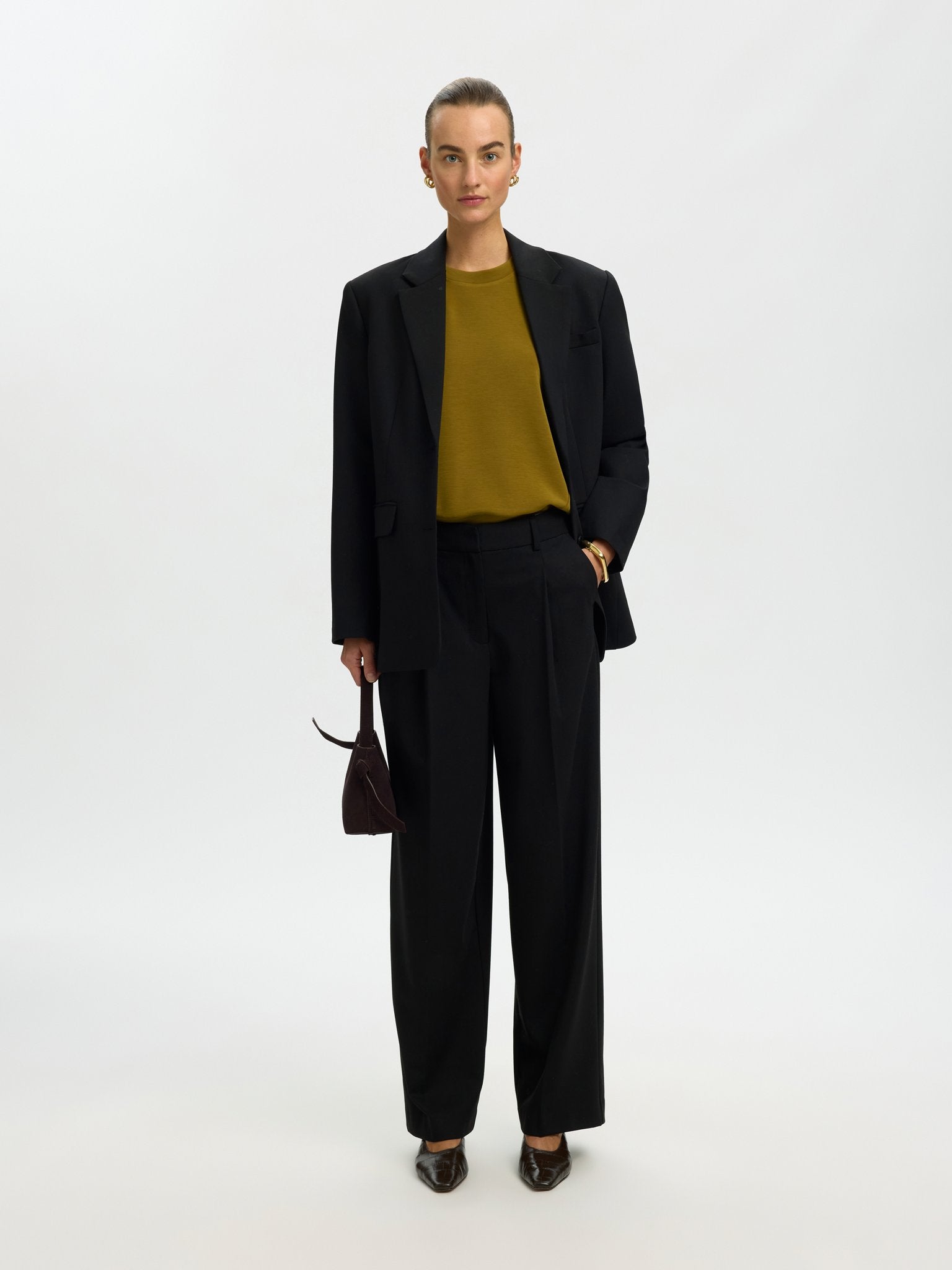 Selected Femme Damen Blusen Fir Green