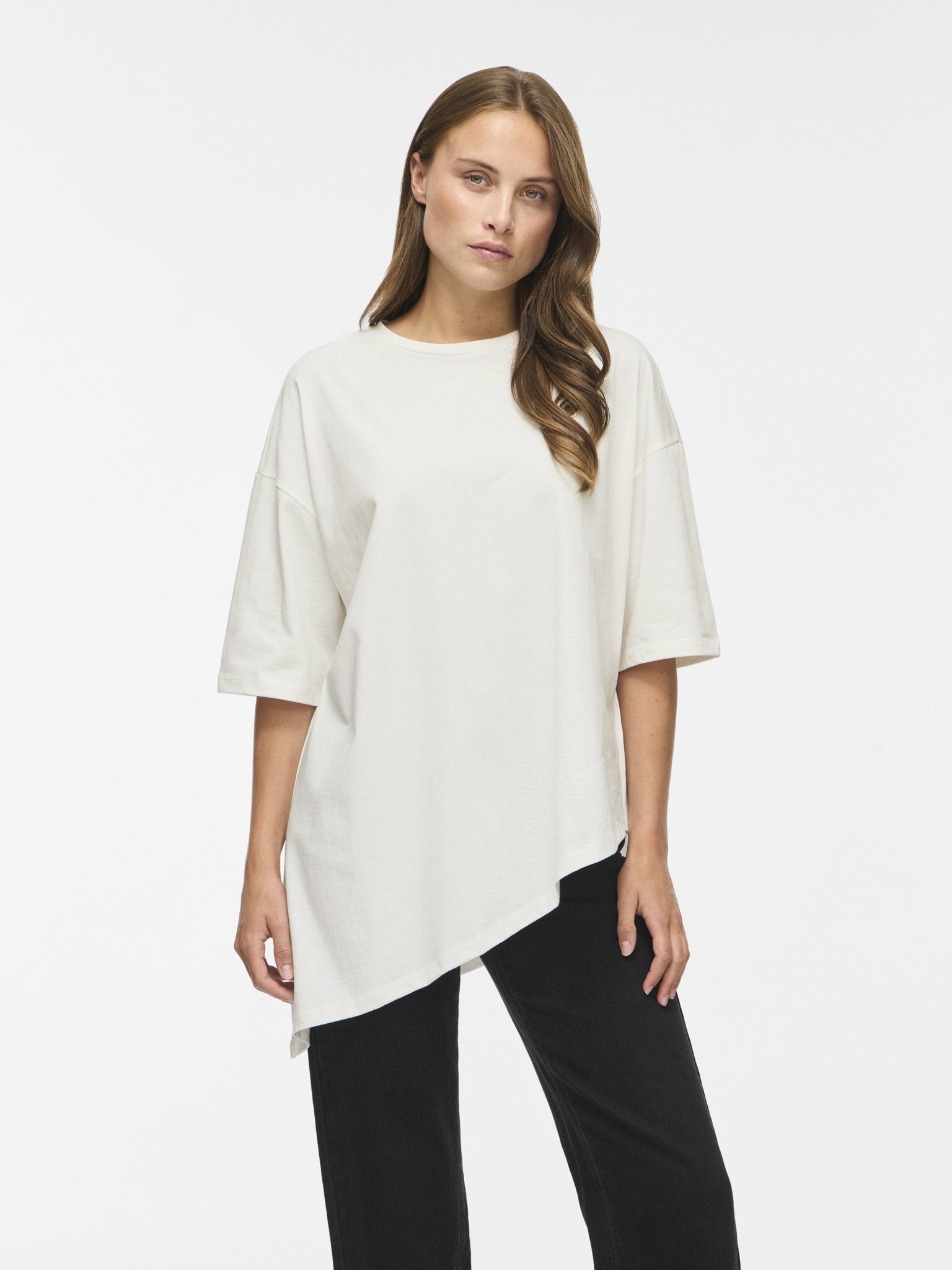 Vila Damen T-Shirts Cloud Dancer