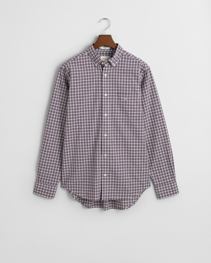 Gant Herren Hemden  Plumped Red