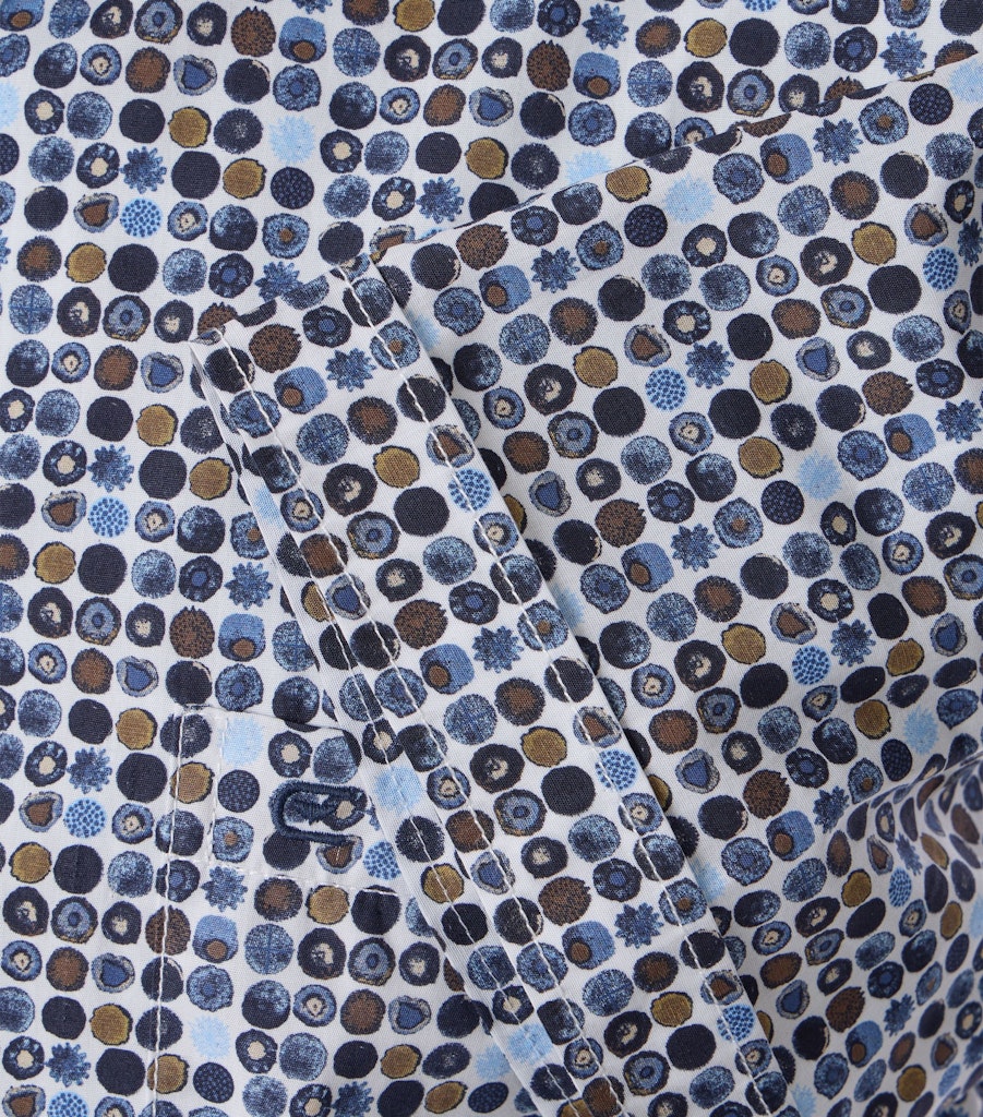 Casa Moda Herren Hemden kurz  Blau