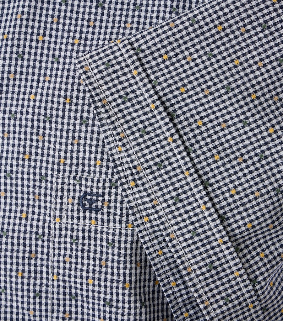 Casa Moda Herren Hemden kurz  Blau