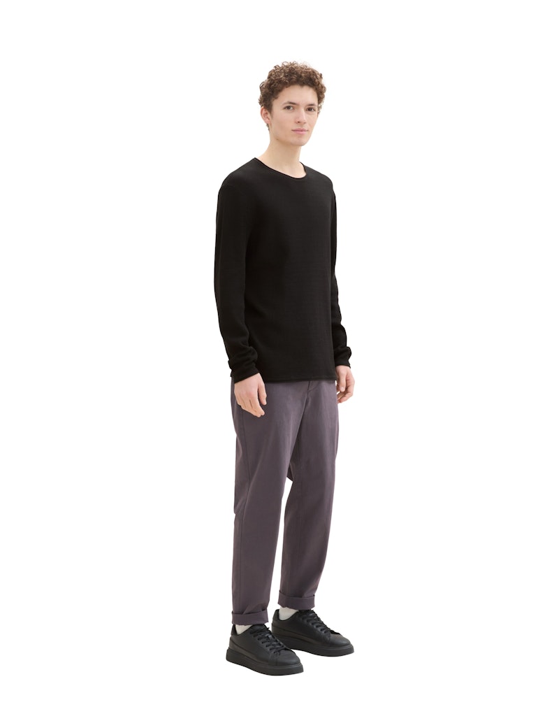 Tom Tailor denim Herren Pullover Black