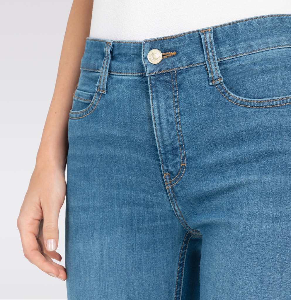 Mac Damen Jeans Medium Blue Aut