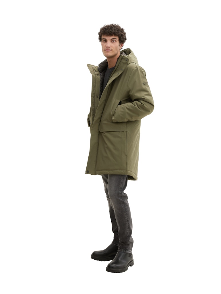 Tom Tailor denim Herren Jacken Urban Olive Gre