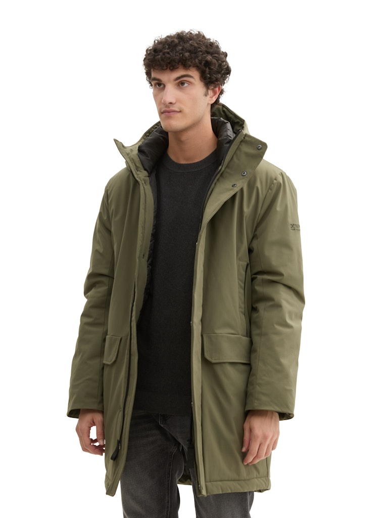 Tom Tailor denim Herren Jacken Urban Olive Gre