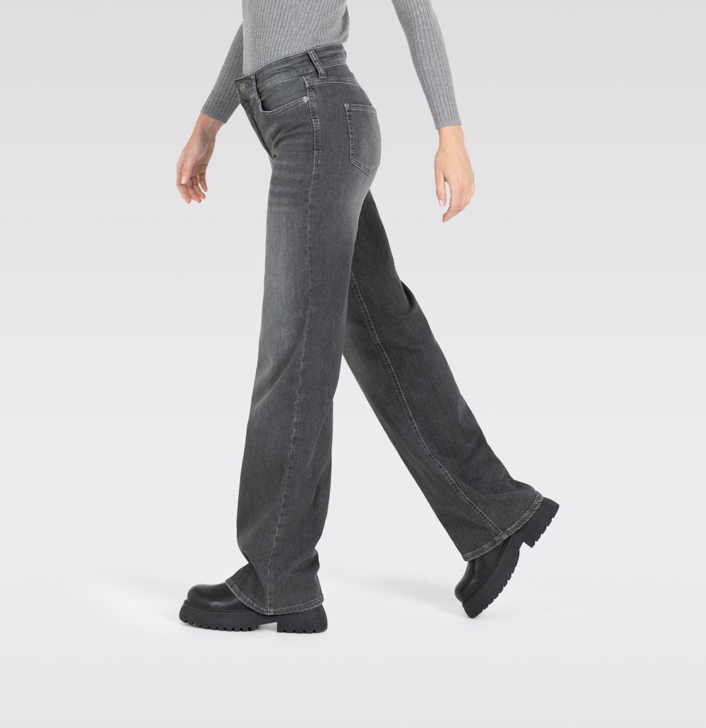 Mac Damen Jeans Grey Heavy Used