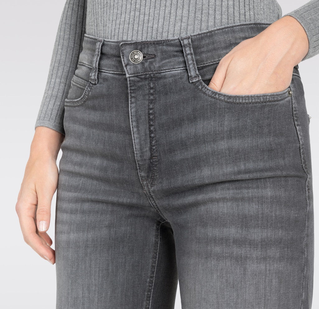 Mac Damen Jeans Grey Heavy Used