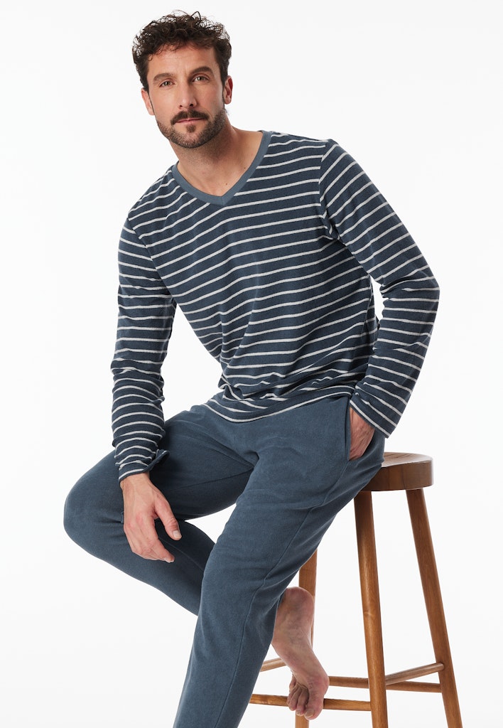 Schiesser Herren Jeansblau