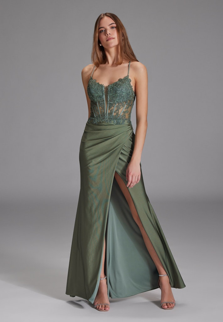 Swing Damen Kleider  Matcha Gree