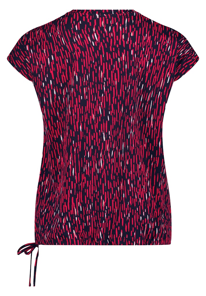 Betty & Co Damen T-Shirts Black/Red