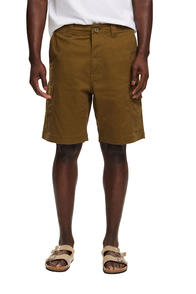 Esprit Herren Shorts Khaki Green