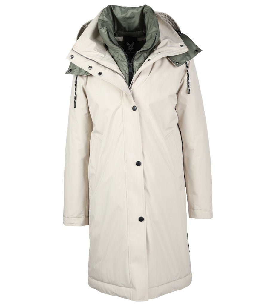 Fuchs & Schmitt Damen Mäntel Beige/Kitt