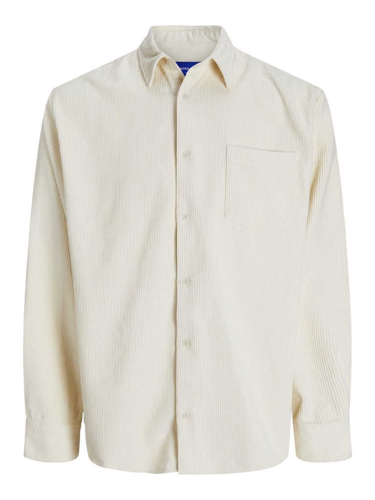 Jack & Jones Herren Hemden lang Antique White