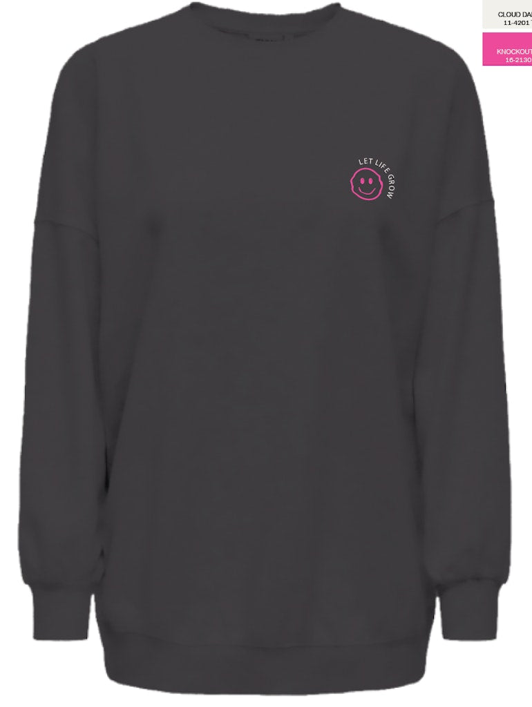 only Damen Sweatshirts Phantom/Paradis