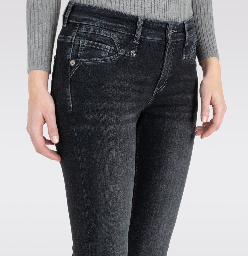 Mac Damen Jeans Anthra Used