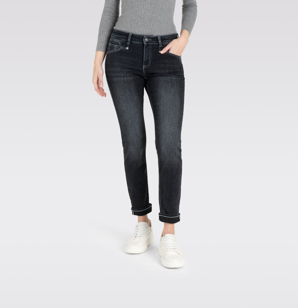 Mac Damen Jeans Anthra Used