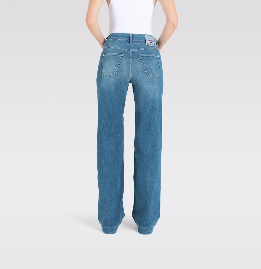 Mac Damen Jeans Summer Mid Blue