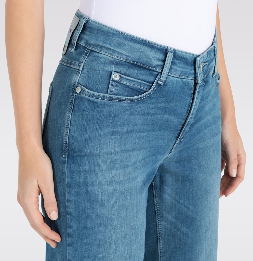 Mac Damen Jeans Summer Mid Blue