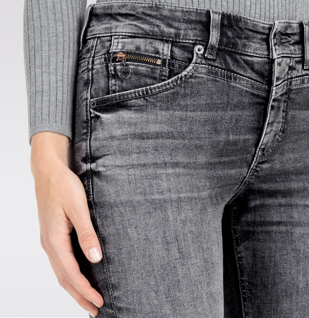 Mac Damen Jeans Anthracite Wash