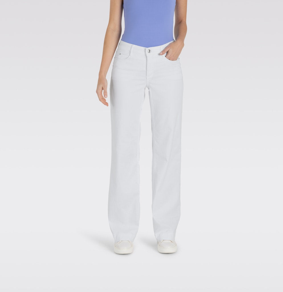Mac Damen Jeans White Denim