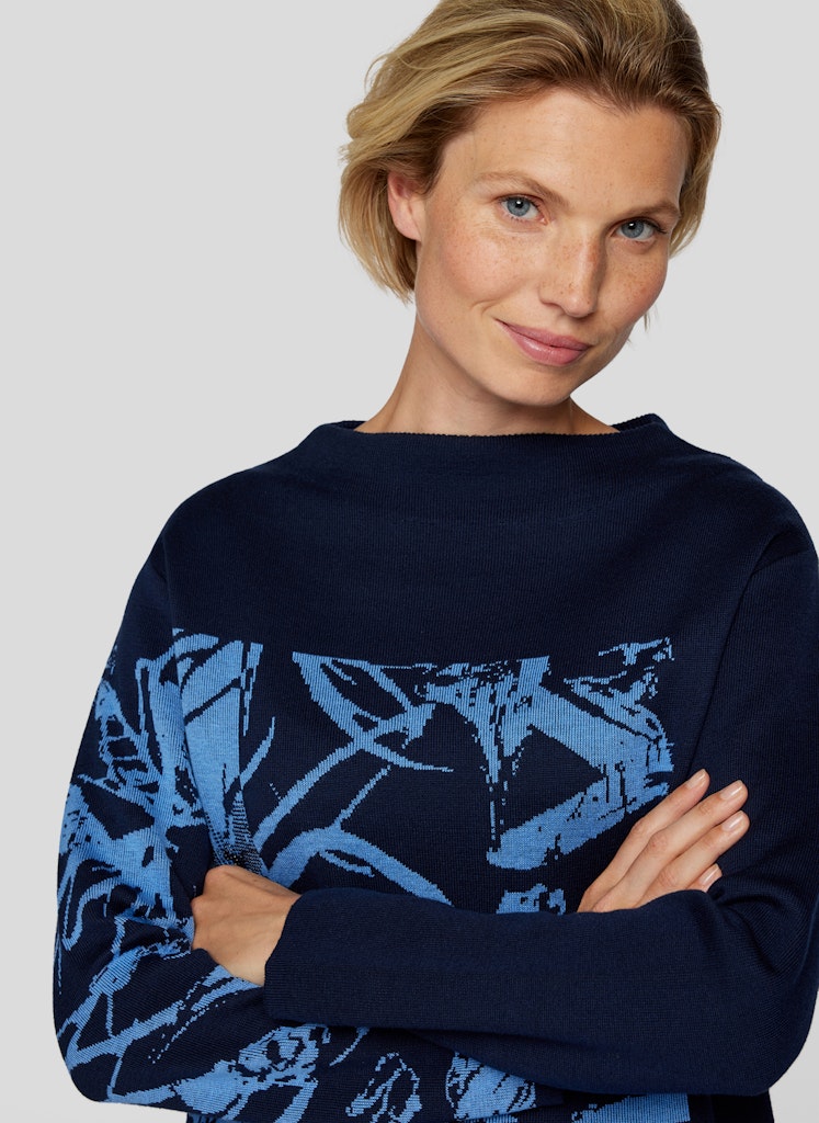 Rabe Damen Pullover Marine