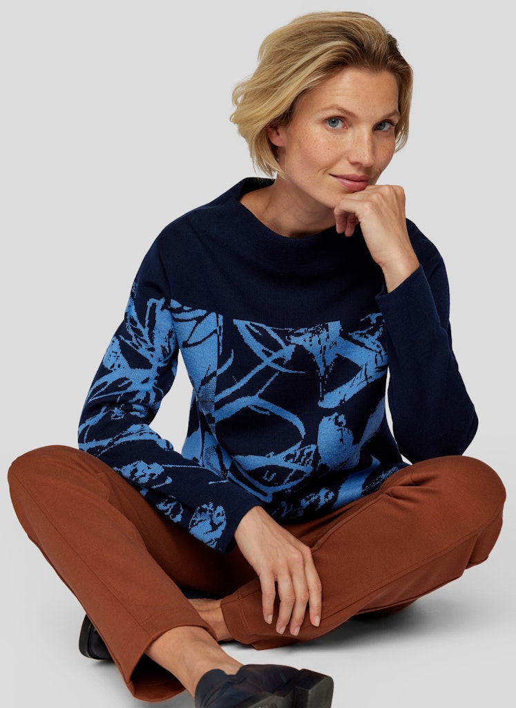 Rabe Damen Pullover Marine