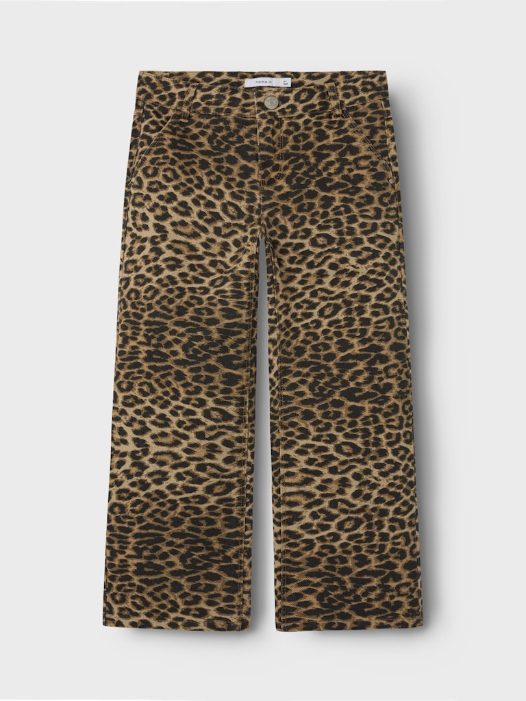 Name it Jungen Hosen & Shorts Silver Mink/Leo