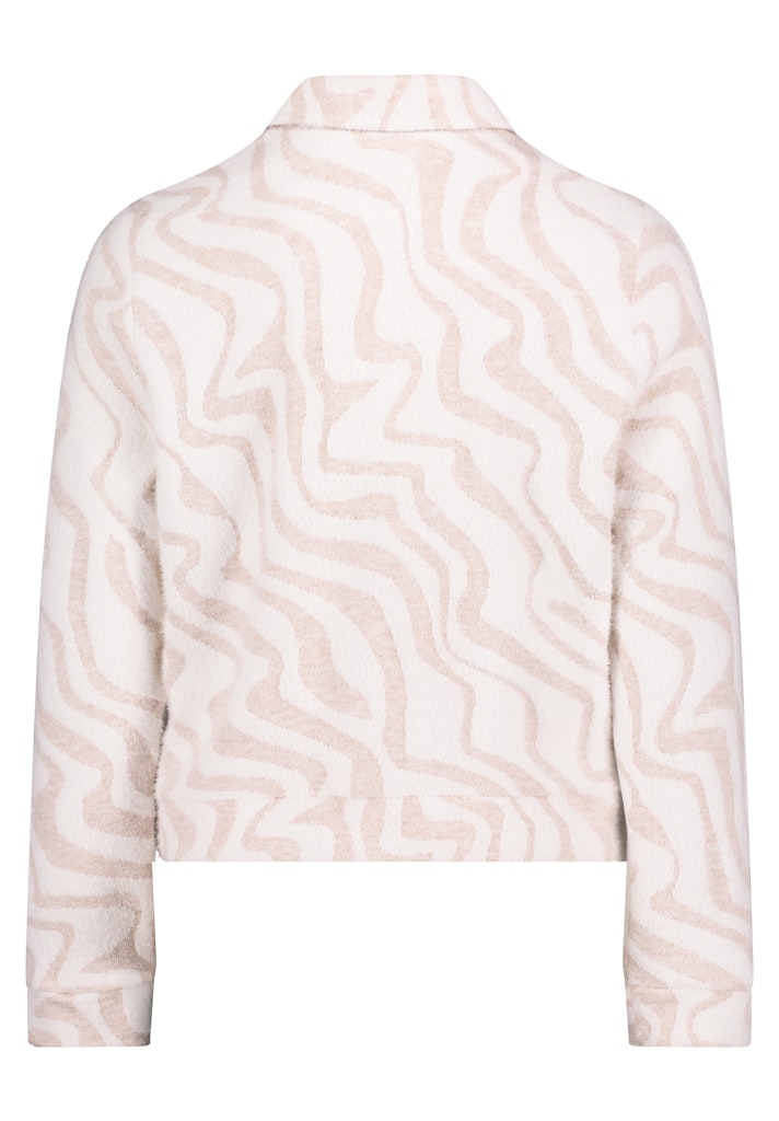 Betty & Co Damen Strickjacken Nature/Cream