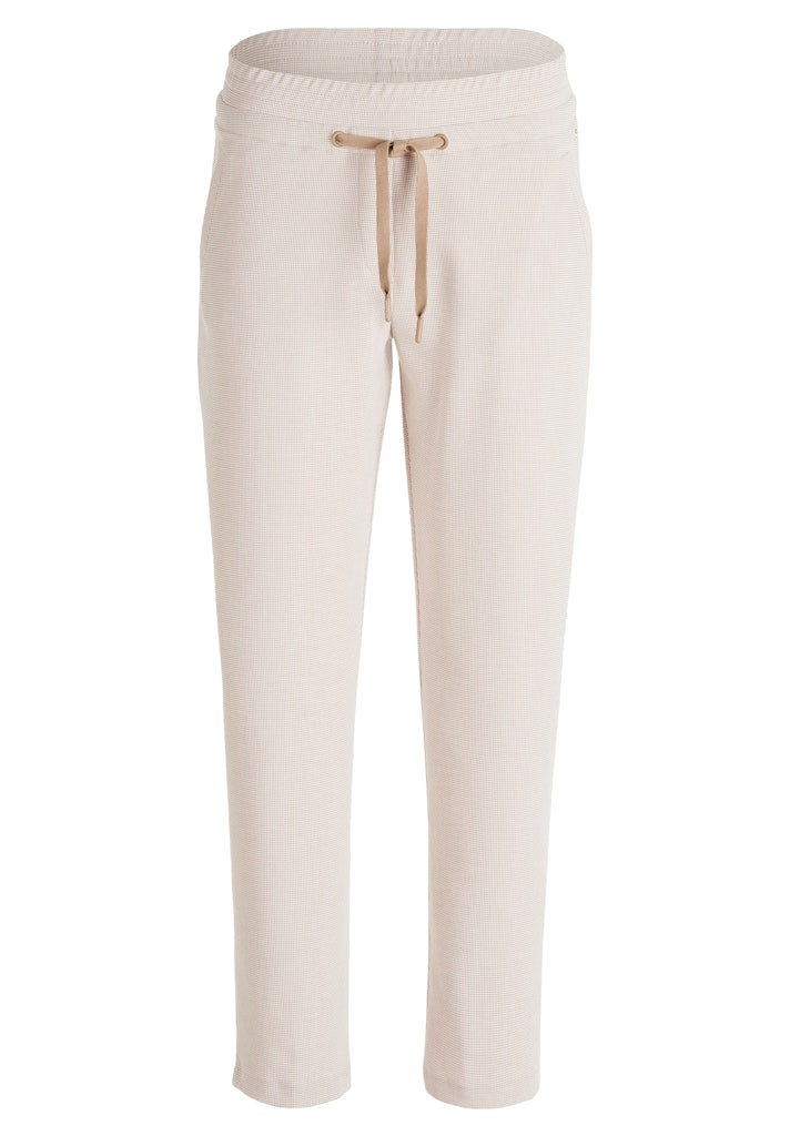 Betty & Co Damen Hosen Taupe/Cream