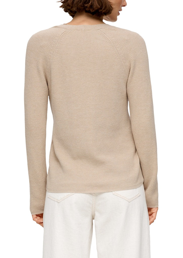 S. Oliver red Damen Pullover Brown