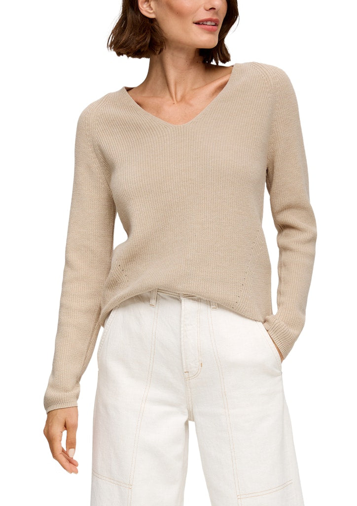 S. Oliver red Damen Pullover Brown