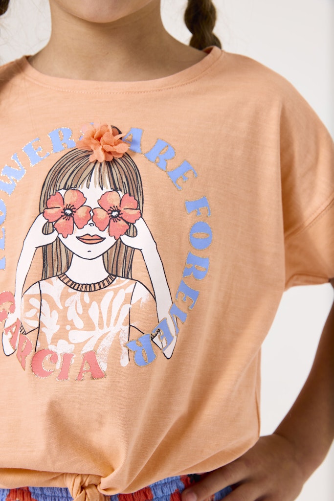 Garcia Mädchen T-Shirts & Tops Fresh Coral