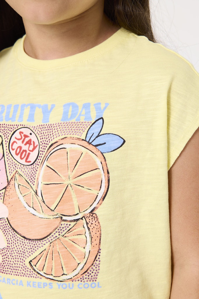Garcia Mädchen T-Shirts & Tops Soft Lemon