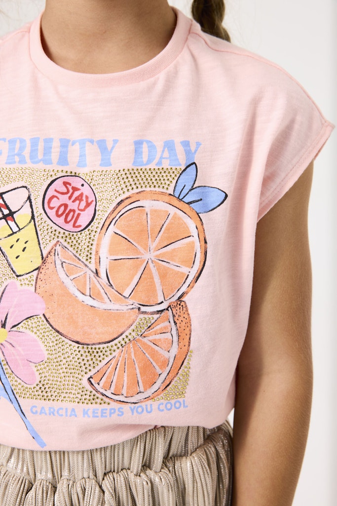 Garcia Mädchen T-Shirts & Tops Crystal Rose