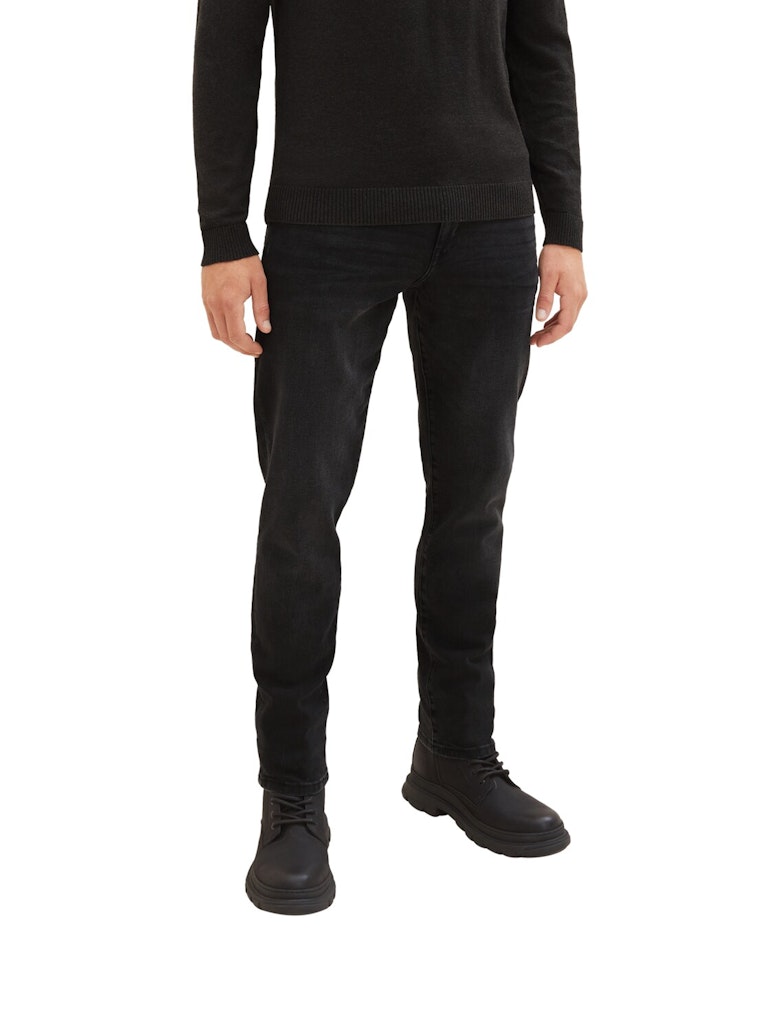Tom Tailor Herren Jeans Used Dark Stone