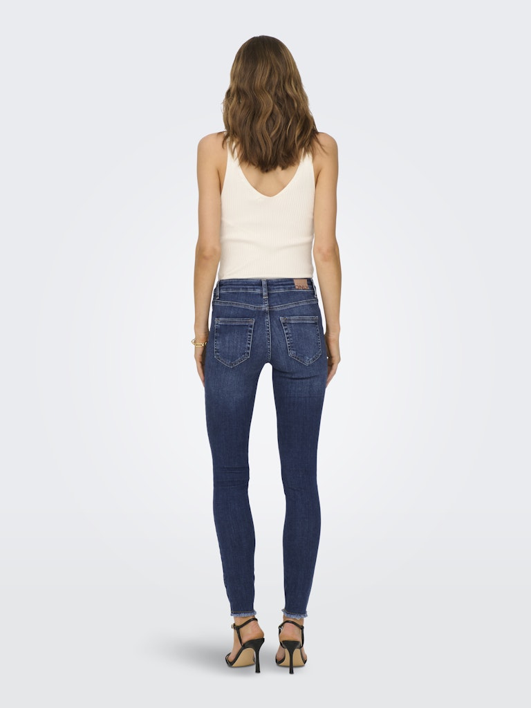 Only Damen Jeans Medium Blue Den