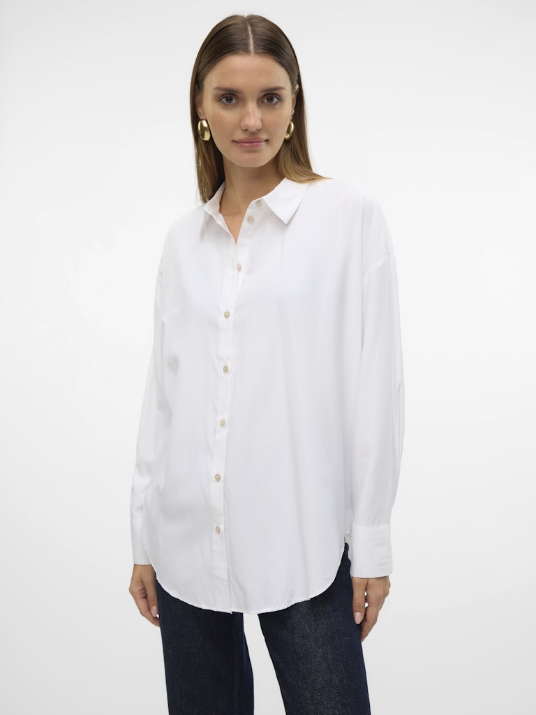Vero Moda Damen Blusen Bright White
