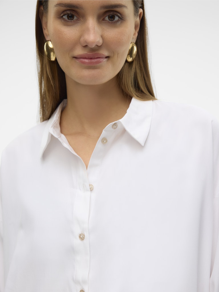 Vero Moda Damen Blusen Bright White