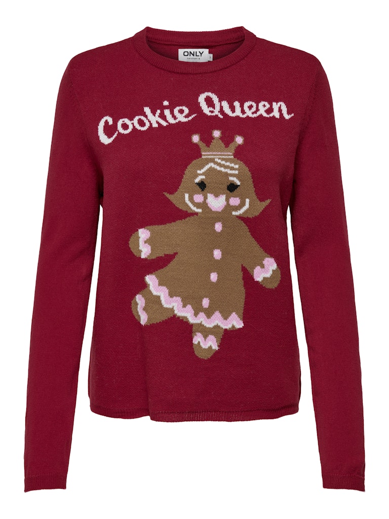 only Damen Pullover Chili Pepper/Co
