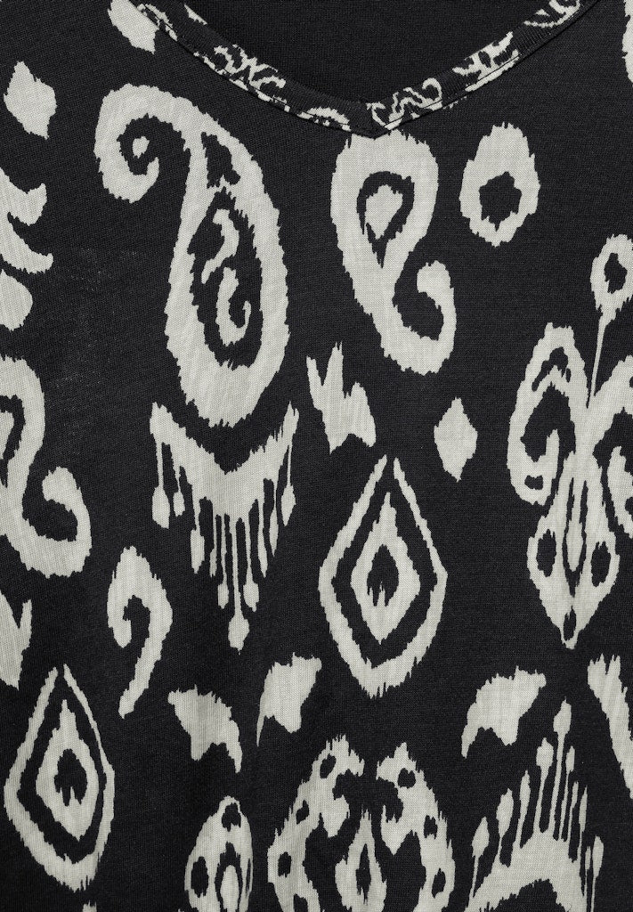 Cecil Damen T-Shirts  Black
