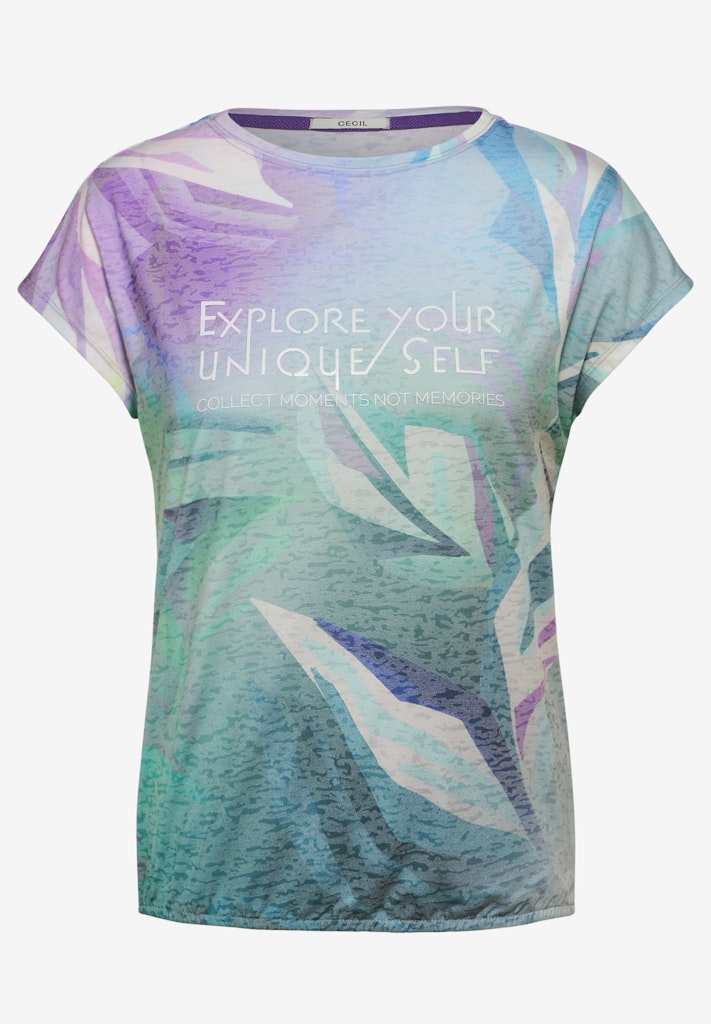 Cecil Damen T-Shirts  Fir Green