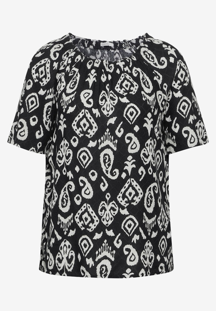 Cecil Damen Blusen  Black